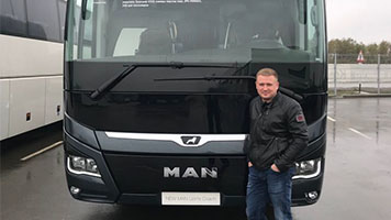 В России продан первый автобус MAN Lion’s Coach!